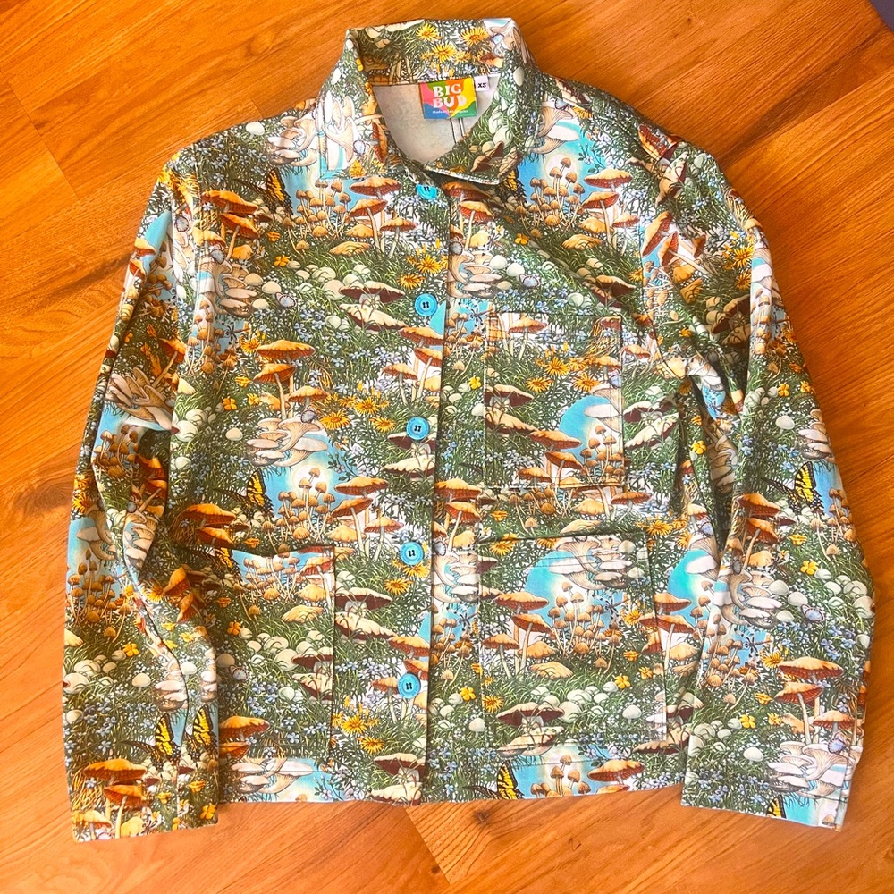 Big Bud Press Work Jacket Fungi Fantasy XS